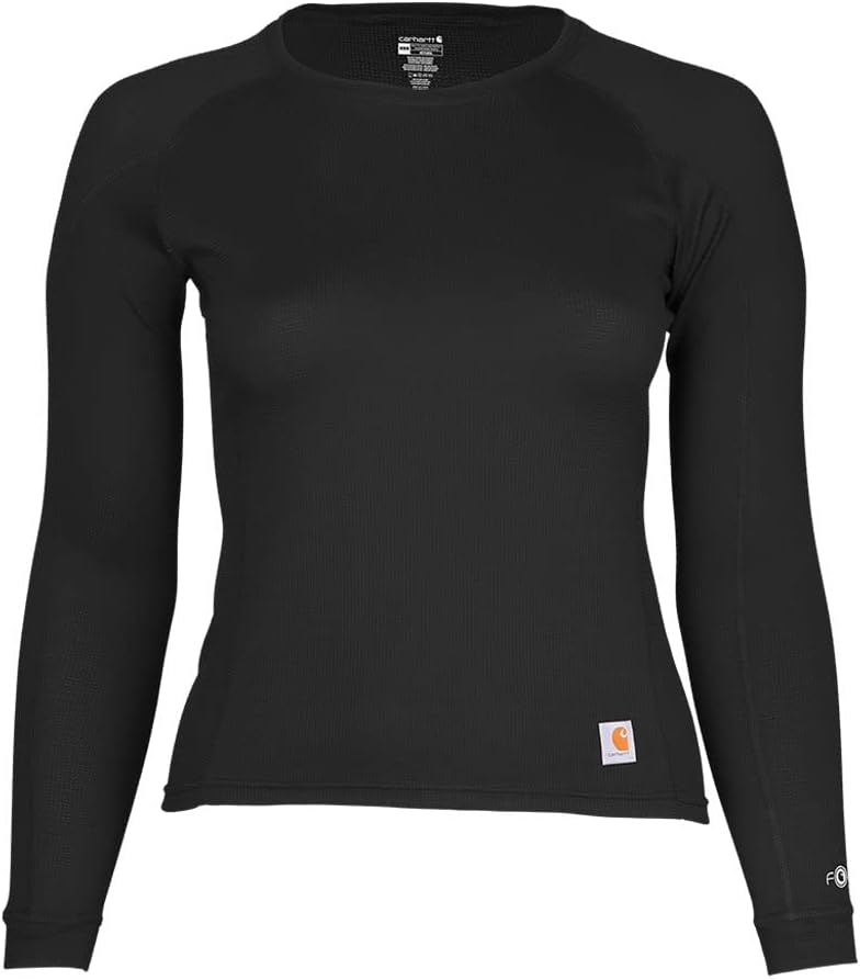 Брюки Carhartt Women's Force Midweight Waffle Base Layer Crewneck Top, Black
Брюки Carhartt Women's Force Midweight Waffle Base Layer Crewneck Top, Black