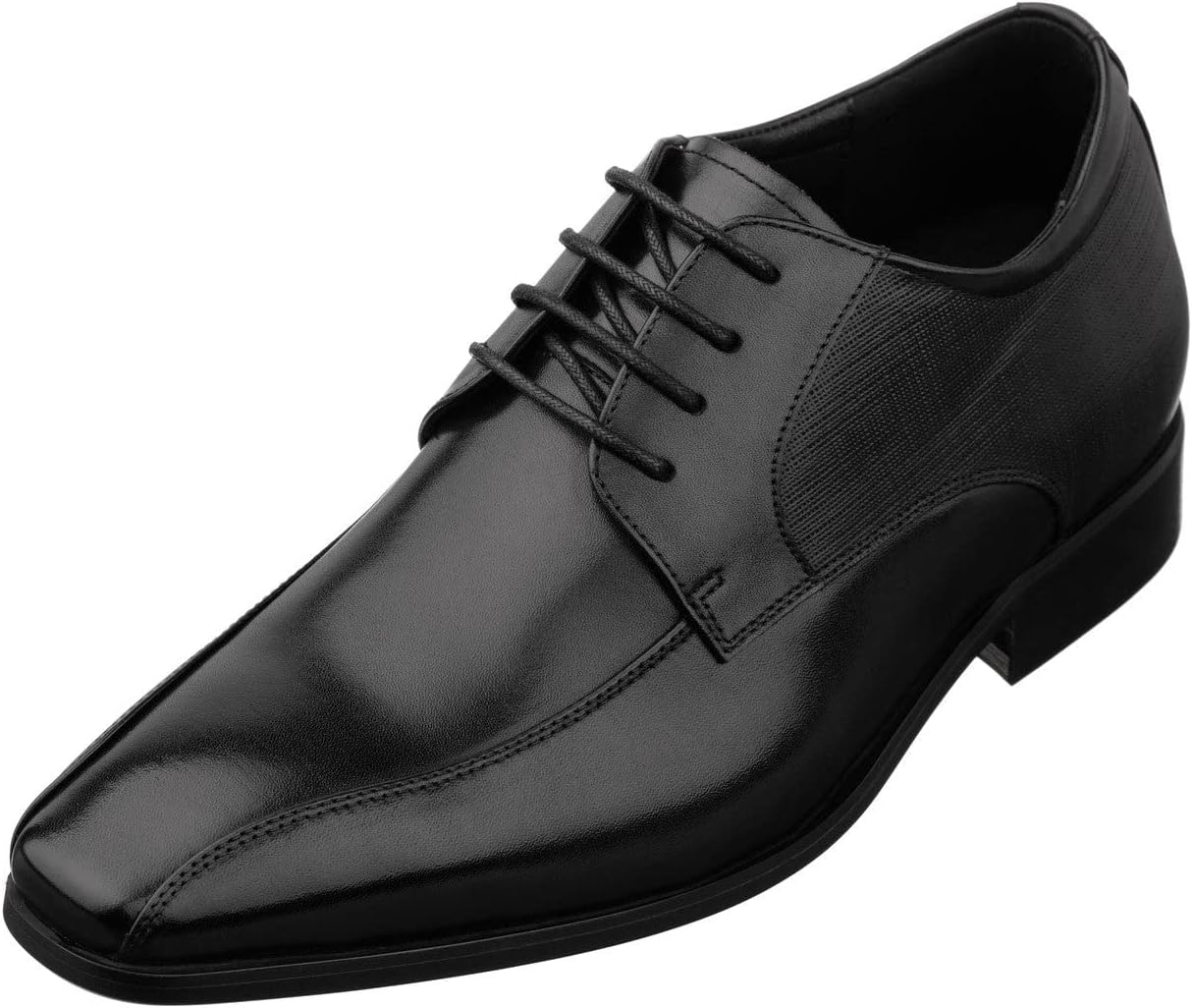 Мужские невидимые обувные вставки для увеличения роста TOTO - Черные кожаные классические оксфорды на шнуровке - Увеличивают рост на 5,5 см - Модель Y6363 - Размер 11 D(M) US
Мужские невидимые обувные вставки для увеличения роста TOTO - Черные кожаные классические оксфорды на шнуровке - Увеличивают рост на 5,5 см - Модель Y6363 - Размер 11 D(M) US