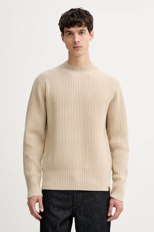 Свитер из смесовой шерсти G-Star, бежевый
Свитер из смесовой шерсти G-Star, бежевый
