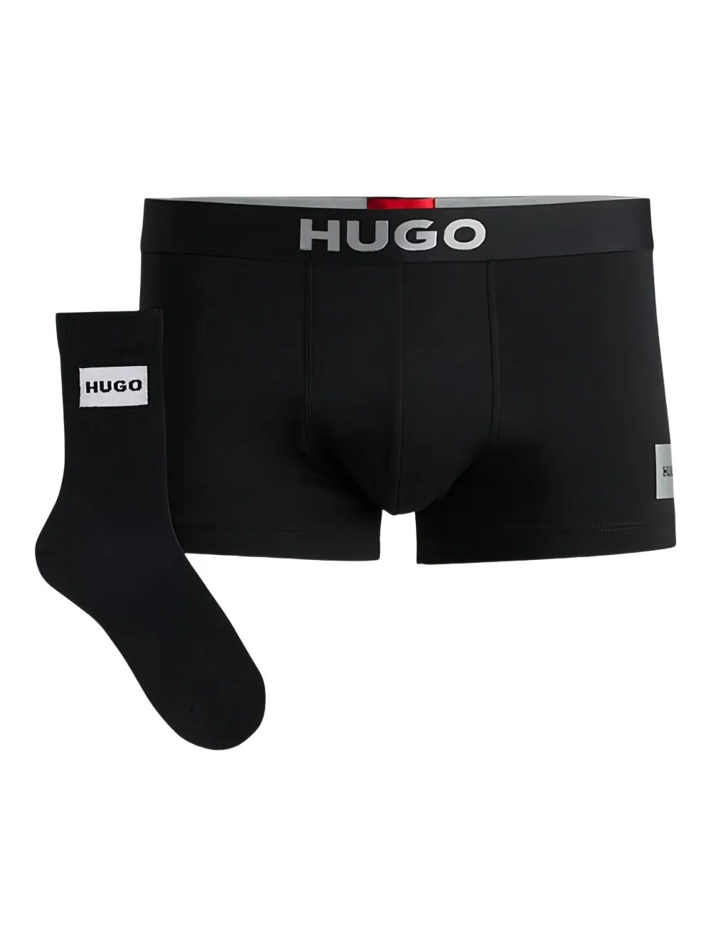 Комплект из двух боксеров с жаккардовым логотипом HUGO, черный
Комплект из двух боксеров с жаккардовым логотипом HUGO, черный