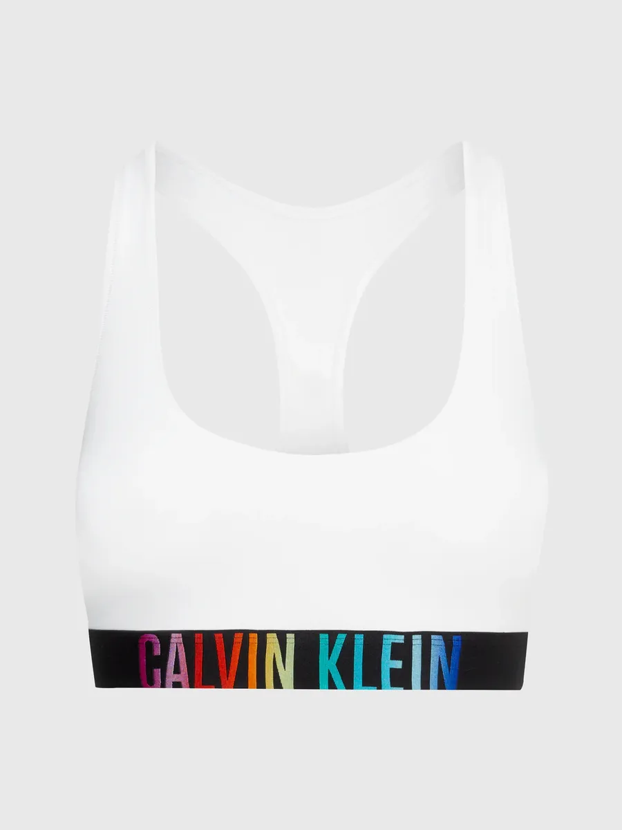 Бюстгальтер без косточек Calvin Klein Underwear "UNLINED BRALETTE" с разноцветным логотипом, белый
Бюстгальтер без косточек Calvin Klein Underwear "UNLINED BRALETTE" с разноцветным логотипом, белый