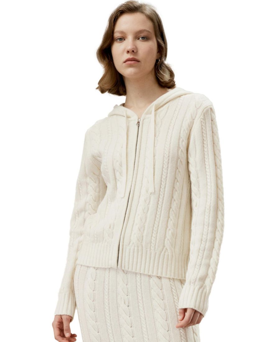 Женская толстовка Bela с косами из смеси шерсти и кашемира LILYSILK, White, Белый, Женская толстовка Bela с косами из смеси шерсти и кашемира LILYSILK, White
Женская толстовка Bela с косами из смеси шерсти и кашемира LILYSILK, White, Белый, Женская толстовка Bela с косами из смеси шерсти и кашемира LILYSILK, White
