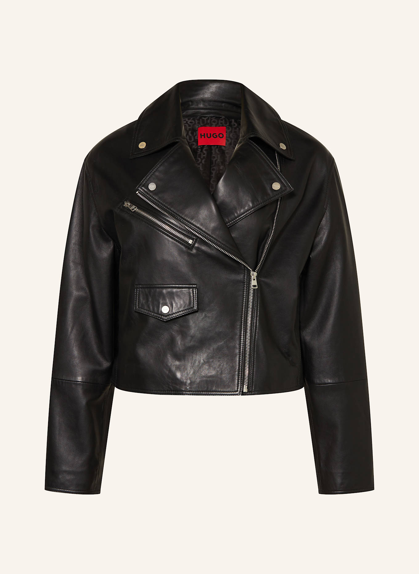 Кожаная куртка ларидас Hugo, черный
Кожаная куртка ларидас Hugo, черный