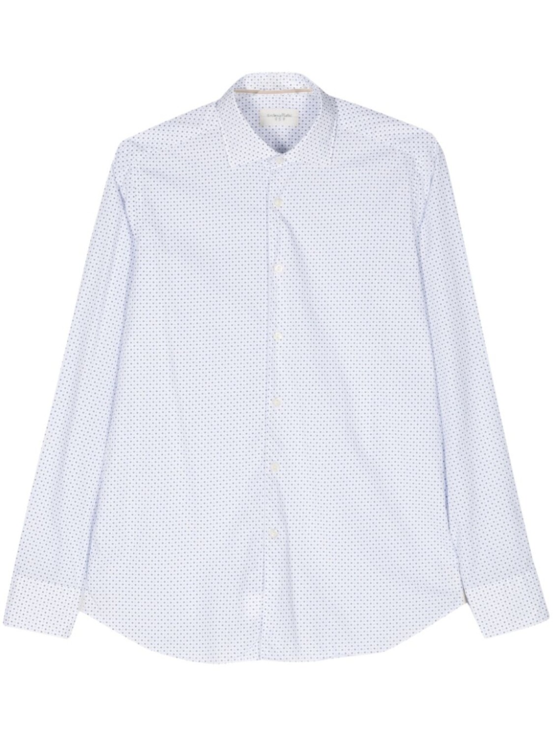 Рубашка с геометричным принтом Tintoria Mattei, белый
Рубашка с геометричным принтом Tintoria Mattei, белый