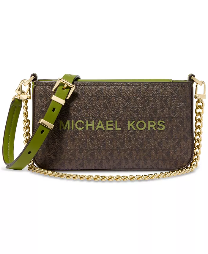 Брайант Маленькая сумка-кроссбоди с двойной молнией и цепочкой для камеры Michael Kors, зеленый
Брайант Маленькая сумка-кроссбоди с двойной молнией и цепочкой для камеры Michael Kors, зеленый