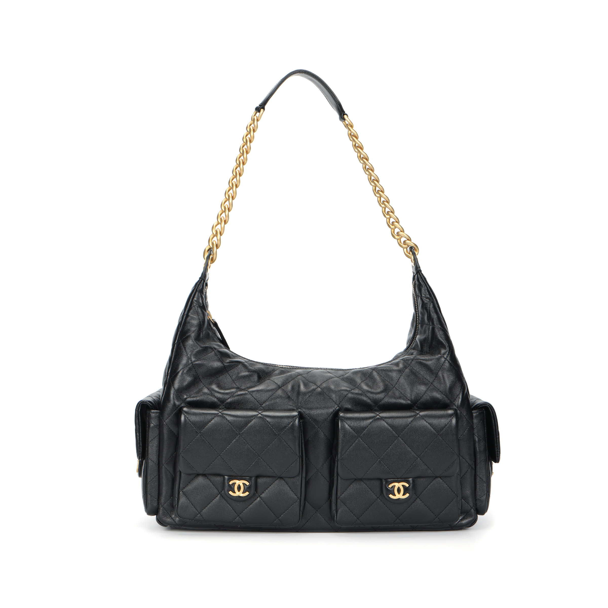 CHANEL Блестящая кожаная сумка хиппи Мотоциклетная сумка Женская черная объемная наплечная сумка
CHANEL Блестящая кожаная сумка хиппи Мотоциклетная сумка Женская черная объемная наплечная сумка