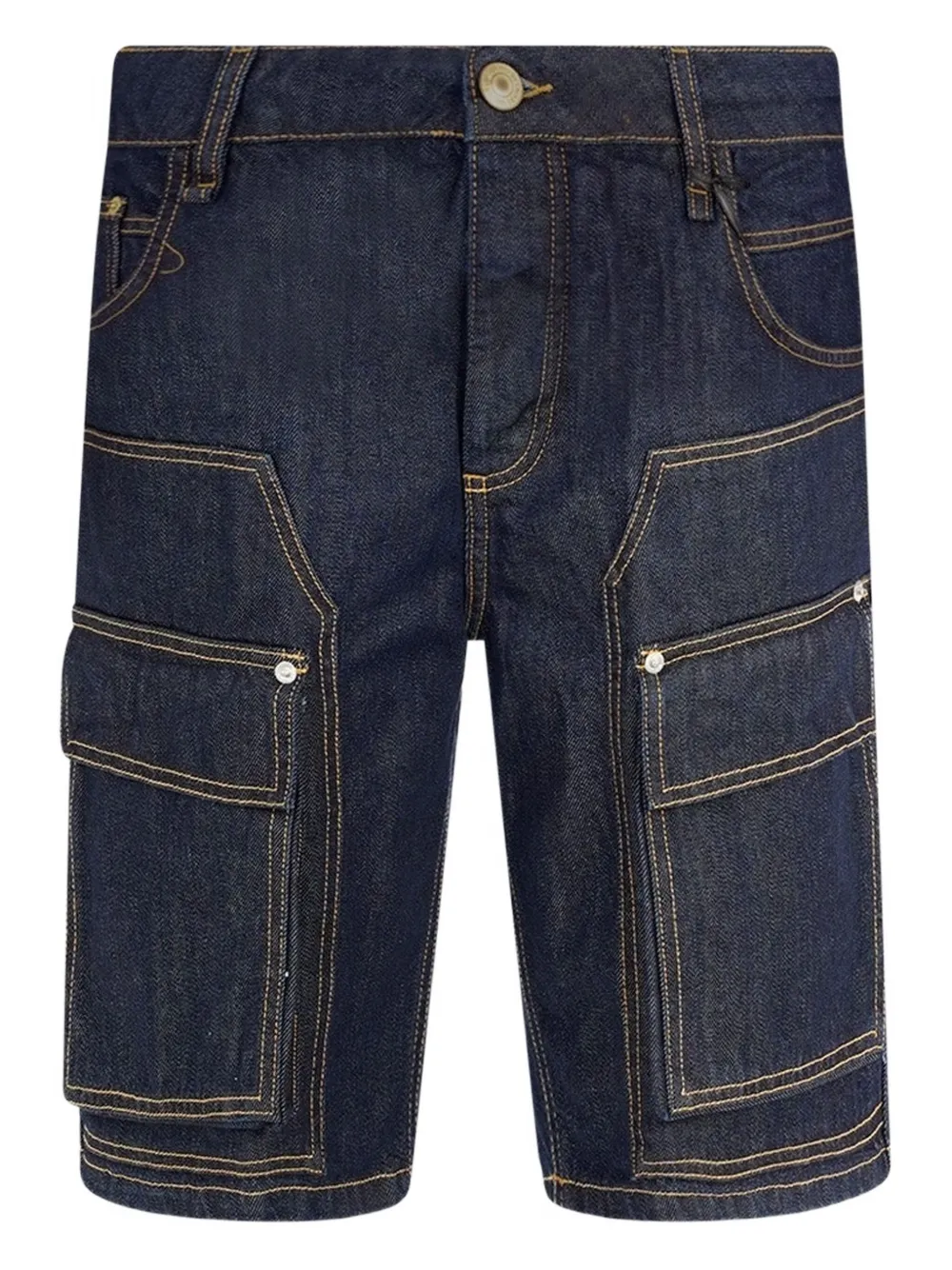 Джинсовые шорты с карманами-карго YES LONDON, синий
Джинсовые шорты с карманами-карго YES LONDON, синий