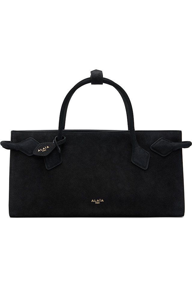Маленькая ручная сумка-тоут Alaïa, черный
Маленькая ручная сумка-тоут Alaïa, черный