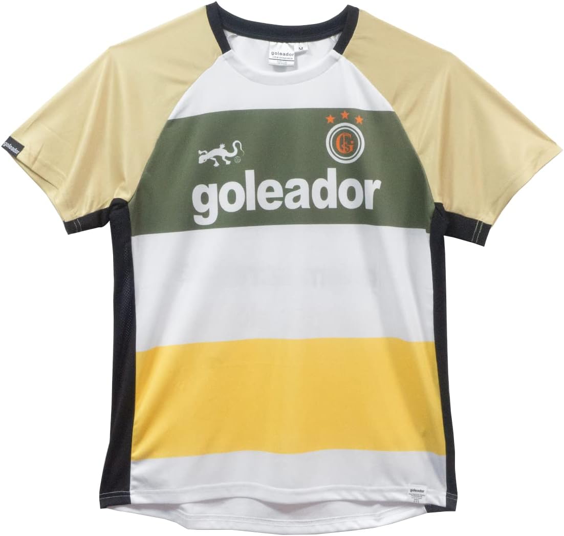 Футболка GOREADOR, комбинированные боковые вставки 4C, тренировочная футболка из сетчатой ткани Goleador, белый
Футболка GOREADOR, комбинированные боковые вставки 4C, тренировочная футболка из сетчатой ткани Goleador, белый