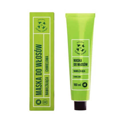 MYDLARNIA CZTERY SZPAKI Увлажняющая маска для волос с хмелем 190мл
MYDLARNIA CZTERY SZPAKI Увлажняющая маска для волос с хмелем 190мл