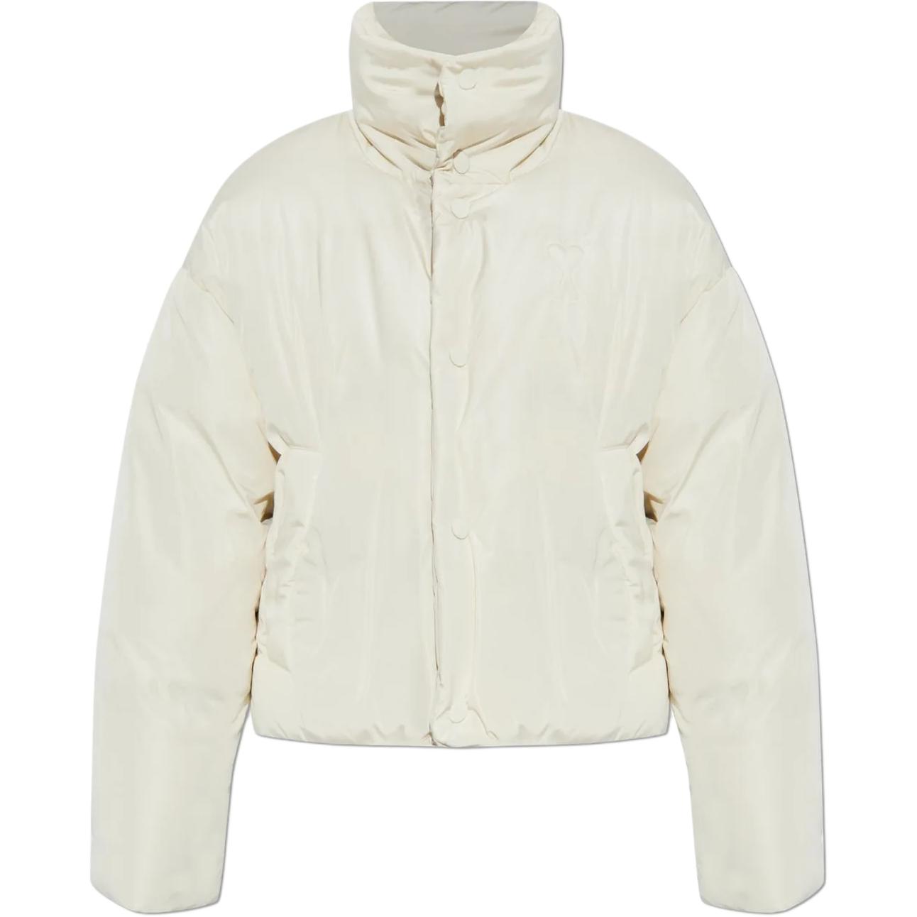 Куртка Ami Logo Patch с высоким воротником и утеплителем AMIPARIS, белый
Куртка Ami Logo Patch с высоким воротником и утеплителем AMIPARIS, белый