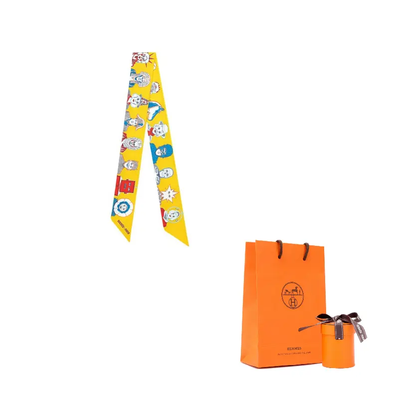 HERMES Маленький шелковый платок Women's Yellow
HERMES Маленький шелковый платок Women's Yellow