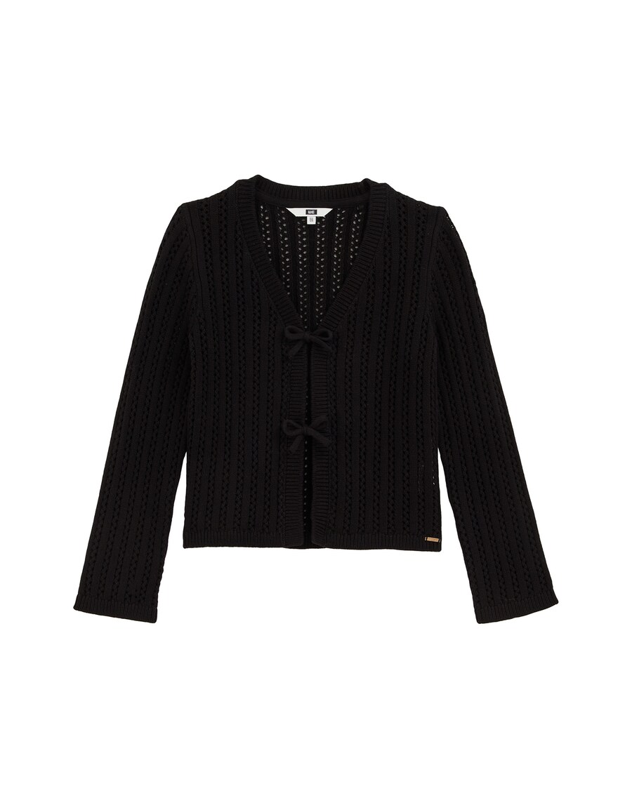 Вязаный кардиган WE Fashion, черный
Вязаный кардиган WE Fashion, черный