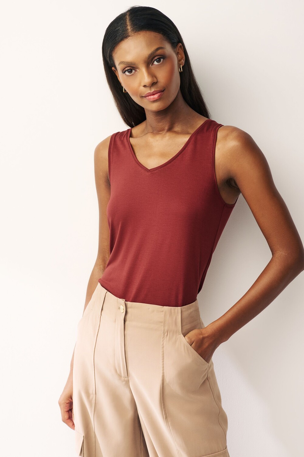 Свободная футболка Next, коричневый
Свободная футболка Next, коричневый