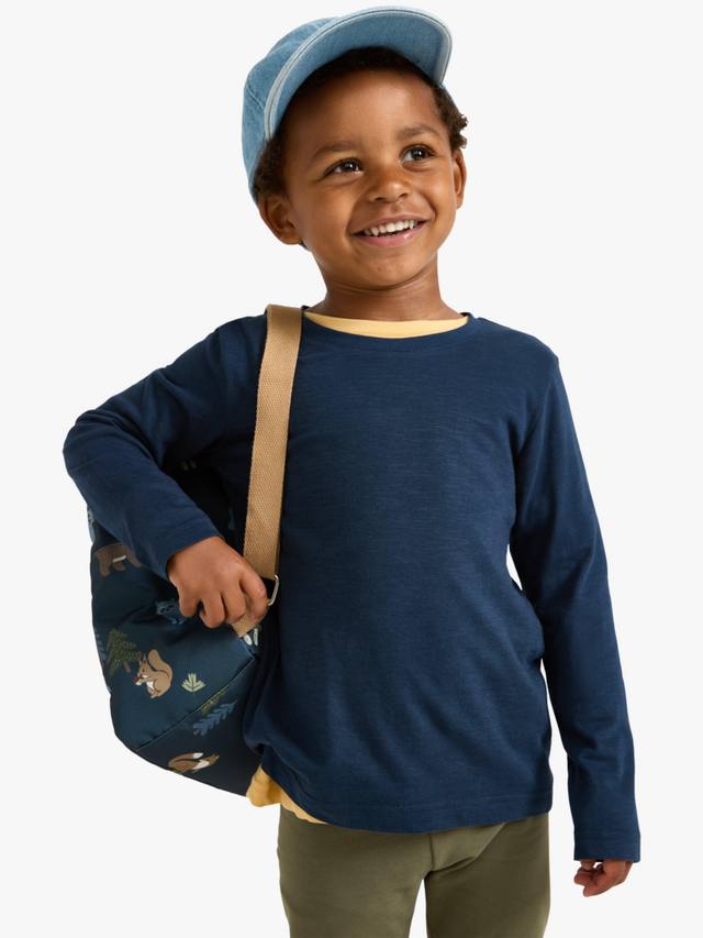 Детская хлопковая футболка с длинными рукавами Lindex, Dark Blue
Детская хлопковая футболка с длинными рукавами Lindex, Dark Blue