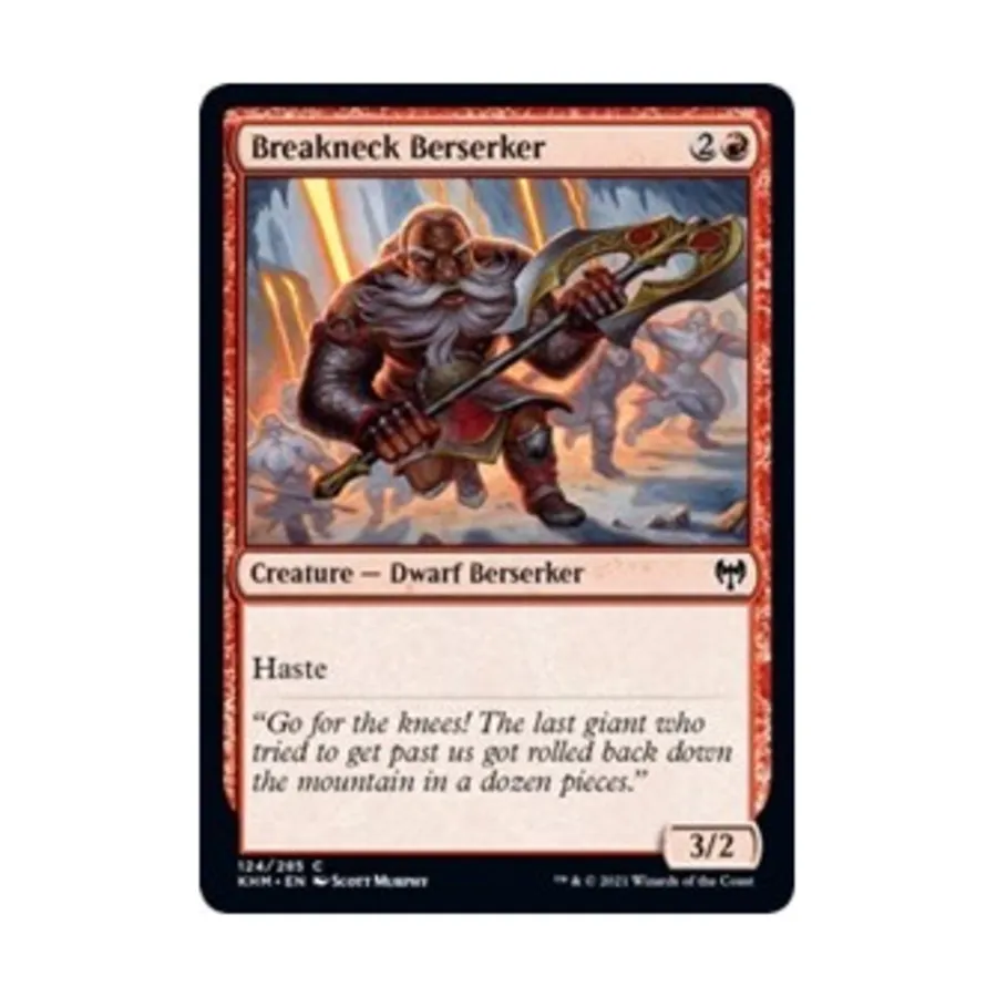 CCG Головокружительный берсерк (клавиша C), MTG - Kaldheim
CCG Головокружительный берсерк (клавиша C), MTG - Kaldheim