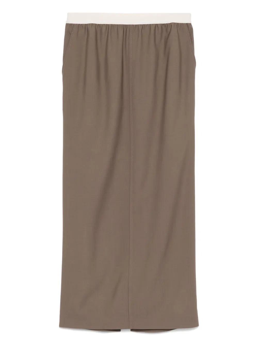 Юбка в технике пэчворк LESS, коричневый 
Юбка в технике пэчворк LESS, коричневый