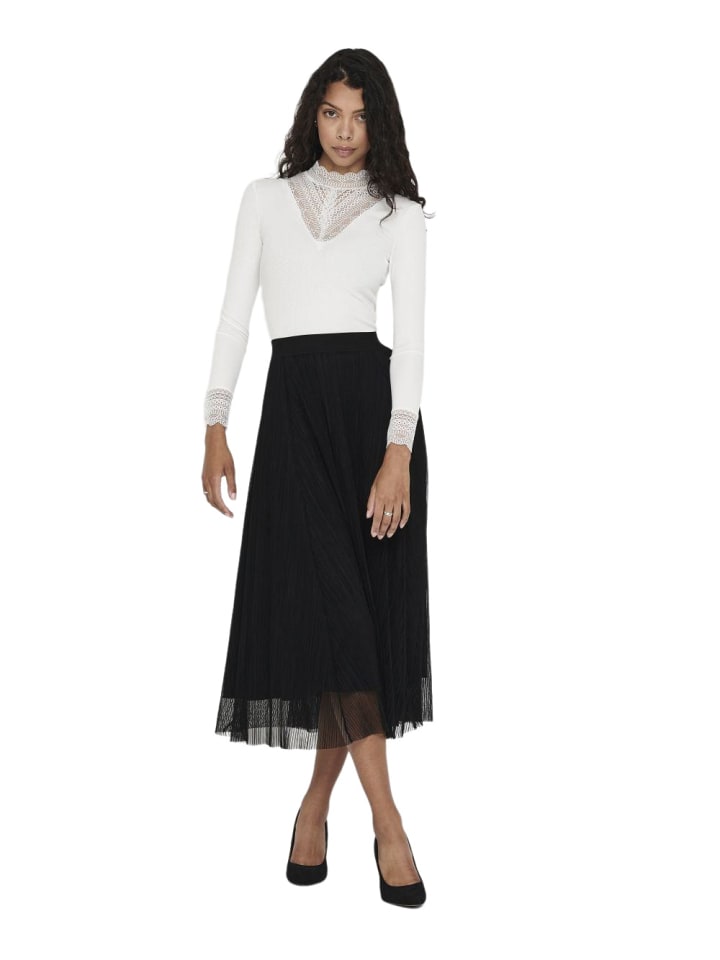 Юбка до колена ONLY, черный
Юбка до колена ONLY, черный