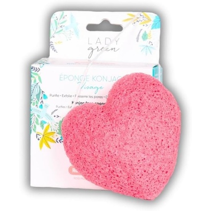 Ограниченный выпуск розовой конняку-губки Lady Green
Ограниченный выпуск розовой конняку-губки Lady Green