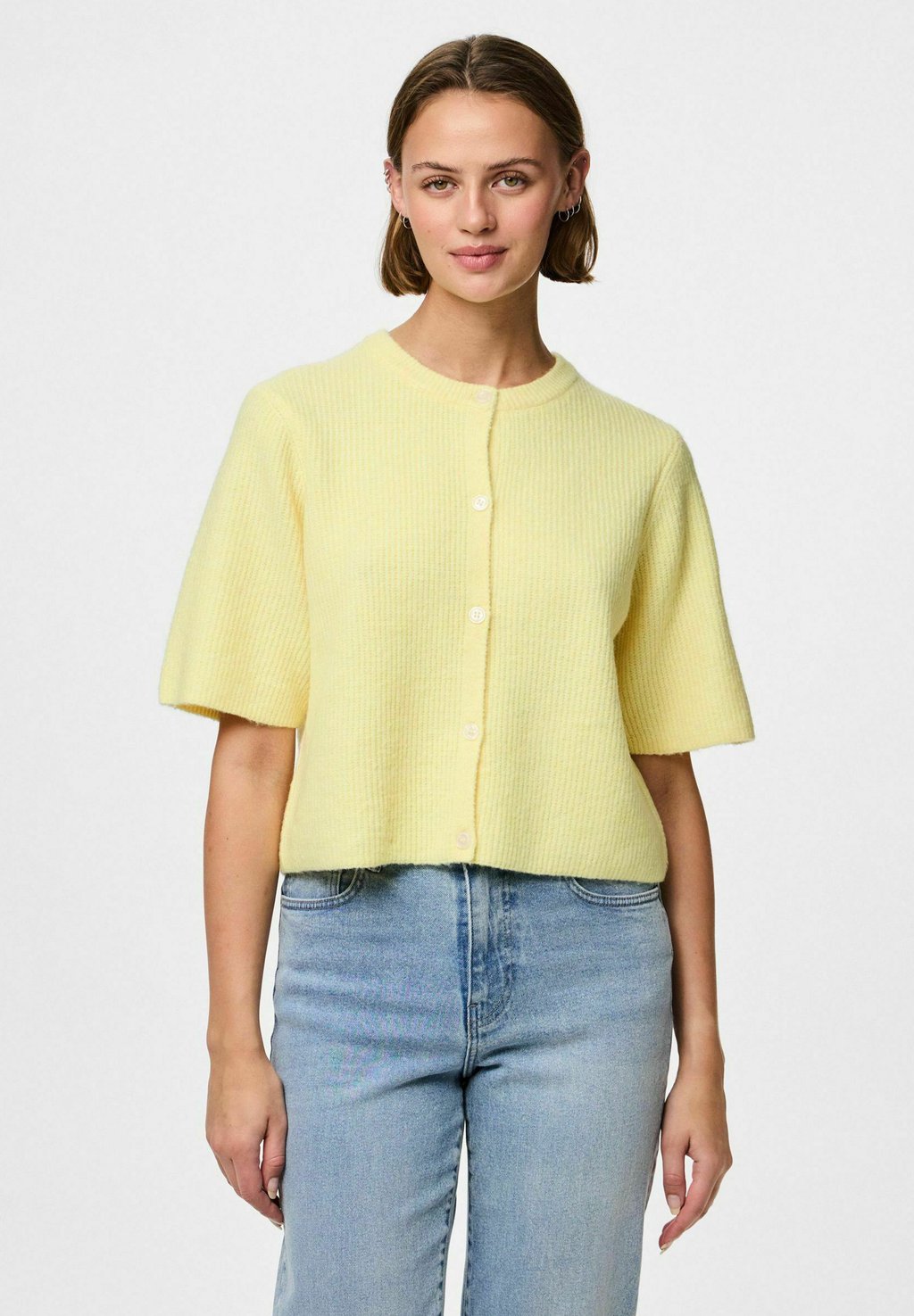 Кардиган PCSILLY O-NECK Pieces, светло-желтый
Кардиган PCSILLY O-NECK Pieces, светло-желтый