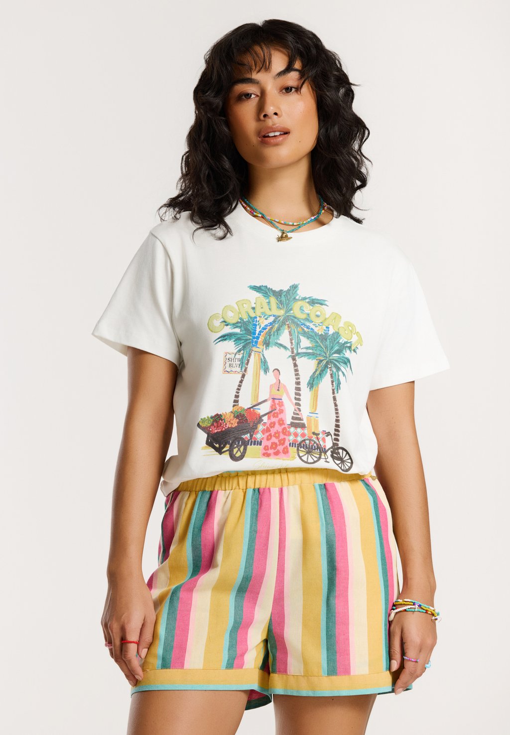 Футболка с принтом NOA Shiwi, белый
Футболка с принтом NOA Shiwi, белый