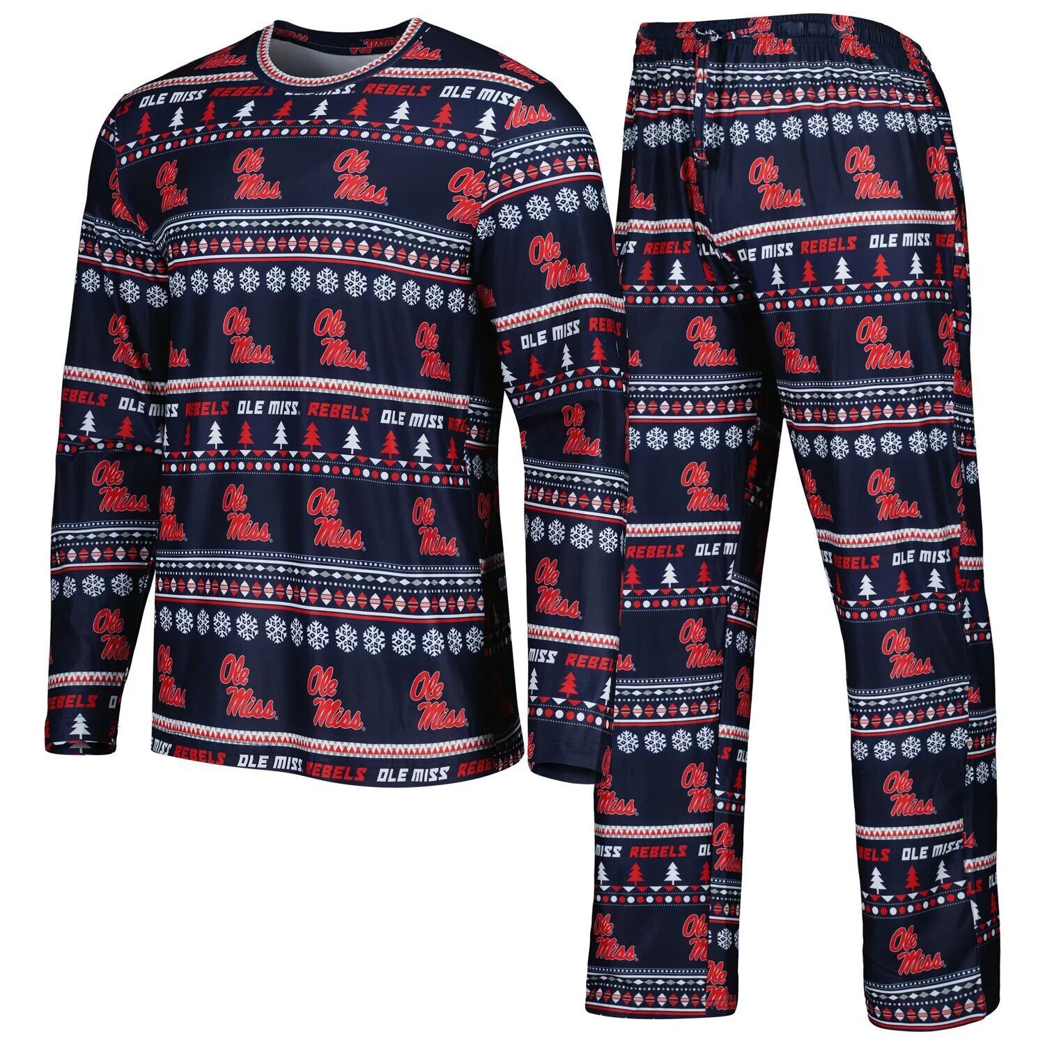 Мужская футболка Concepts Sport темно-синего цвета с поворотной футболкой и брюками с длинными рукавами Ole Miss Rebels для сна
Мужская футболка Concepts Sport темно-синего цвета с поворотной футболкой и брюками с длинными рукавами Ole Miss Rebels для сна