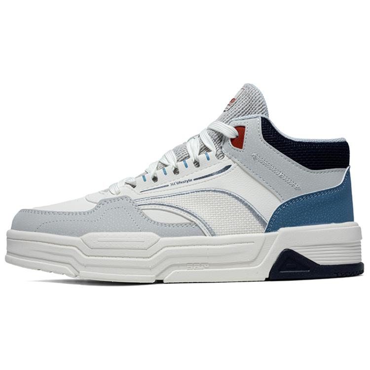 361° Нескользящие легкие кроссовки для скейтбординга среднего размера, мужские, белые, серые, синие
361° Нескользящие легкие кроссовки для скейтбординга среднего размера, мужские, белые, серые, синие