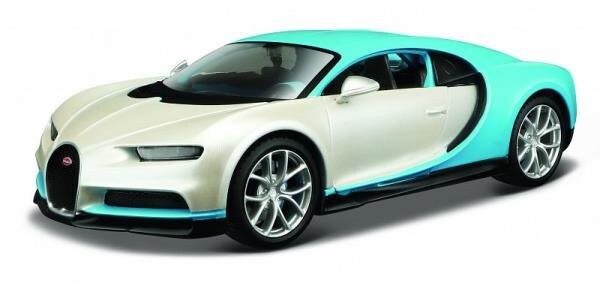 Maisto, коллекционная модель Bugatti Chiron Бело-Синий 1/24
Maisto, коллекционная модель Bugatti Chiron Бело-Синий 1/24