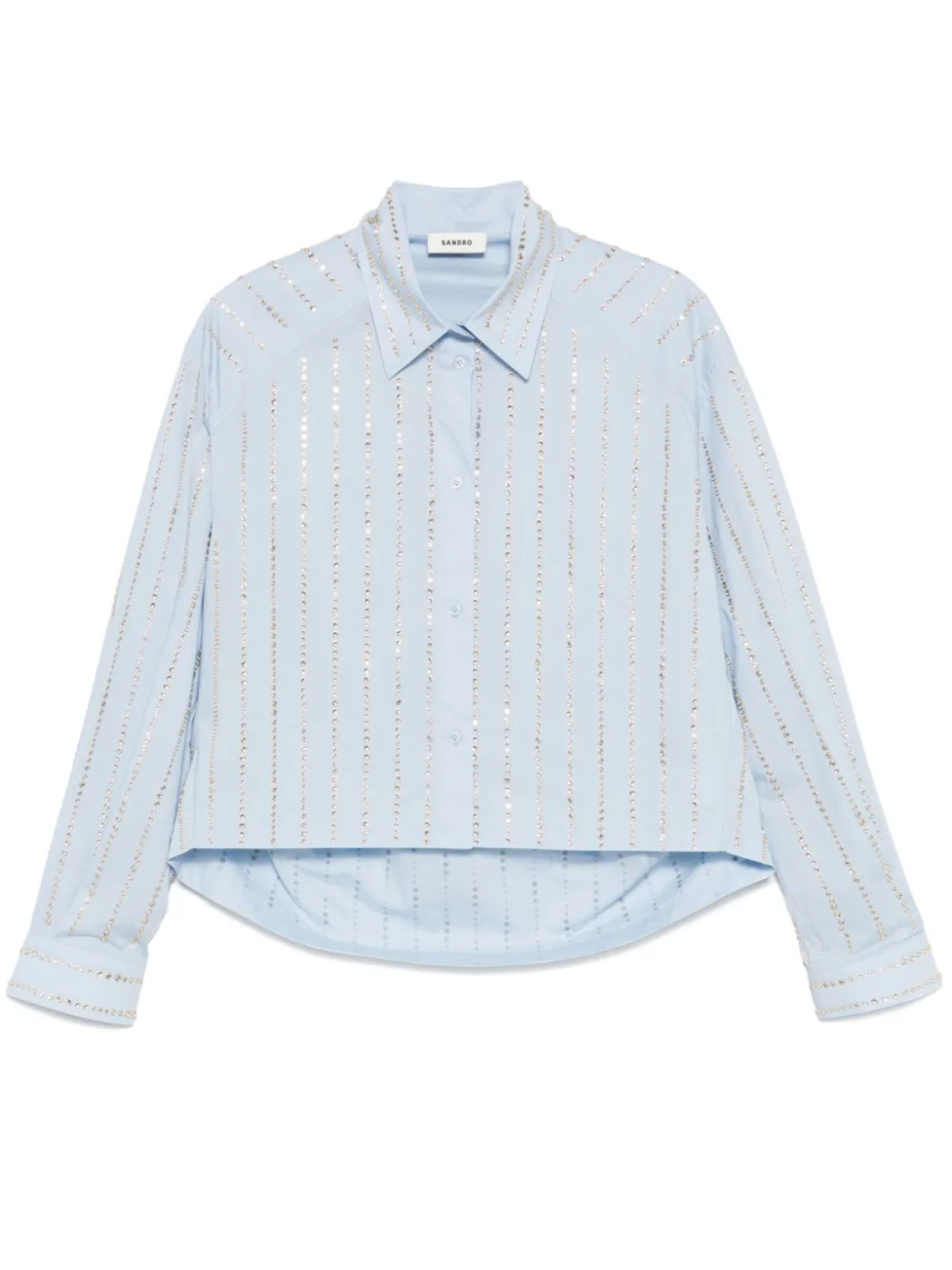 SANDRO рубашка с кристаллами, черный
SANDRO рубашка с кристаллами, черный
