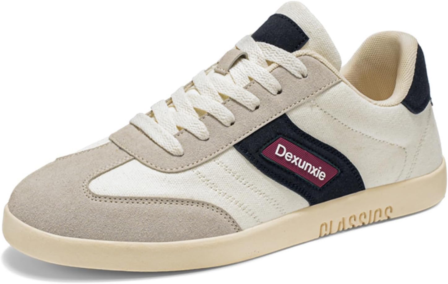 Мужские классические ретро кроссовки с резиновой подошвой - модная спортивная обувь, повседневные кеды для тенниса и скейтбординга, удобные прогулочные обувь, нескользящие тренировочные кроссовки Aokisx, белый/серый
Мужские классические ретро кроссовки с резиновой подошвой - модная спортивная обувь, повседневные кеды для тенниса и скейтбординга, удобные прогулочные обувь, нескользящие тренировочные кроссовки Aokisx, белый/серый