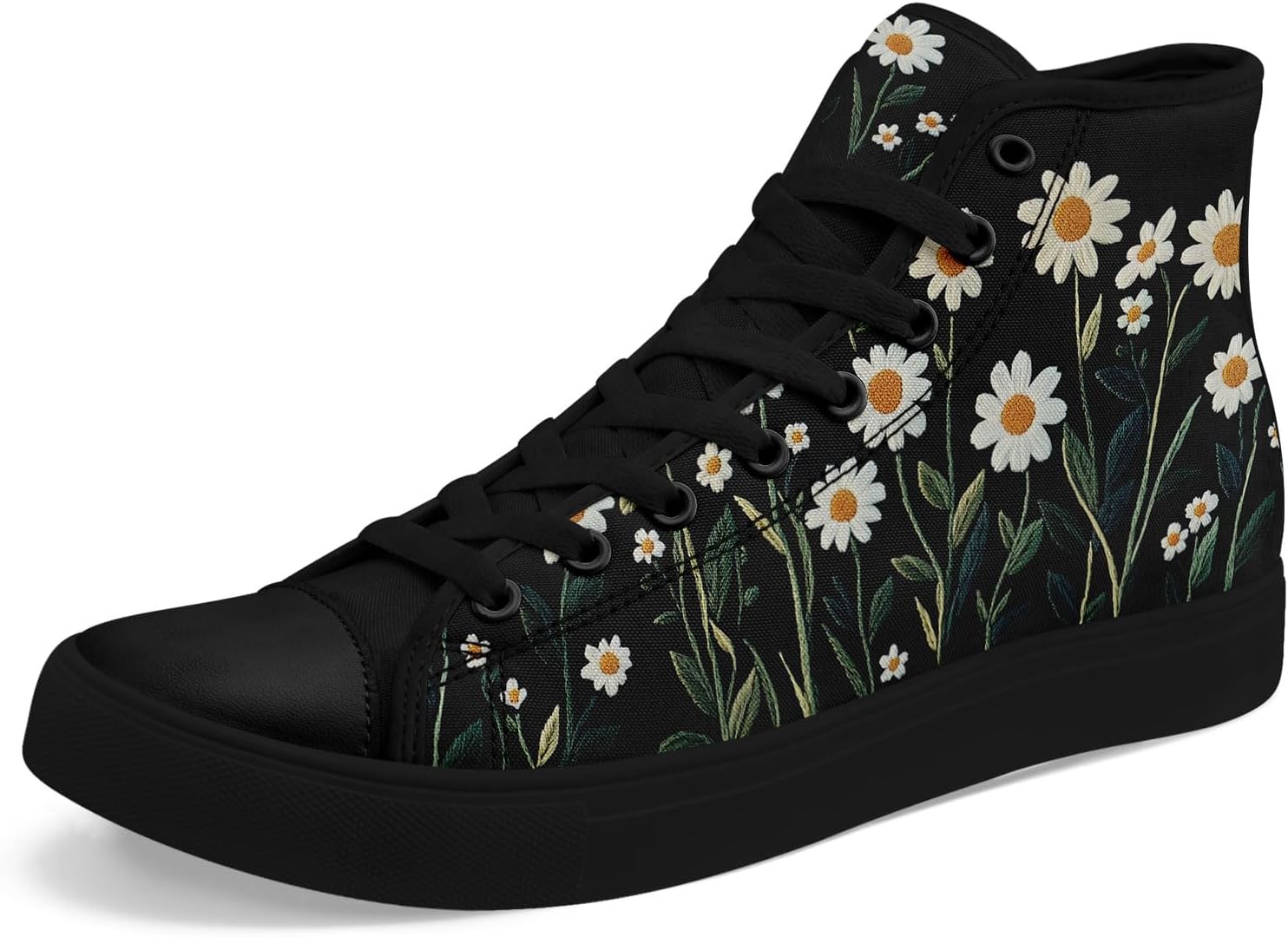 Женские стильные высокие кеды из холста AWSOLE с принтом цветов и грибов, подарок для нее, легкие модные повседневные туфли на плоской подошве, белый/черный/зеленый
Женские стильные высокие кеды из холста AWSOLE с принтом цветов и грибов, подарок для нее, легкие модные повседневные туфли на плоской подошве, белый/черный/зеленый