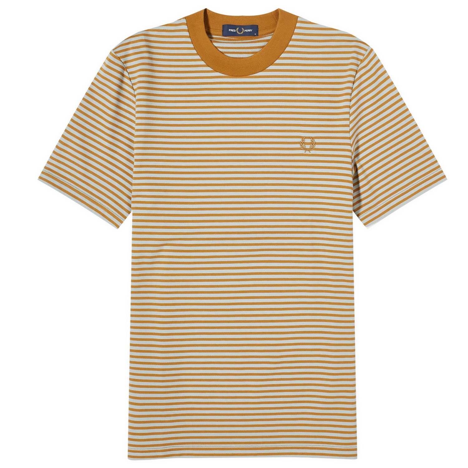 Футболка Fred Perry Fine Stripe Heavyweight T-Shirt, цвет Dark Caramel & Silver Blue
Футболка Fred Perry Fine Stripe Heavyweight T-Shirt, цвет Dark Caramel & Silver Blue
