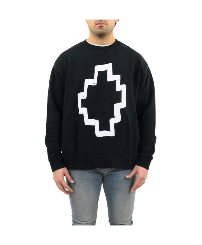 Толстовка Coss с круглым вырезом Marcelo Burlon, черный
Толстовка Coss с круглым вырезом Marcelo Burlon, черный