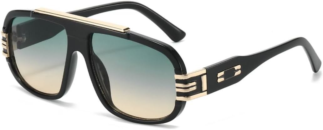 Винтажные солнцезащитные очки для женщин, большая оправа, панк, солнцезащитные очки для мужчин, пляжные, дорожные, повседневные, защита от УФ-излучения UV400 TVTBBVV, Green Tea
Винтажные солнцезащитные очки для женщин, большая оправа, панк, солнцезащитные очки для мужчин, пляжные, дорожные, повседневные, защита от УФ-излучения UV400 TVTBBVV, Green Tea