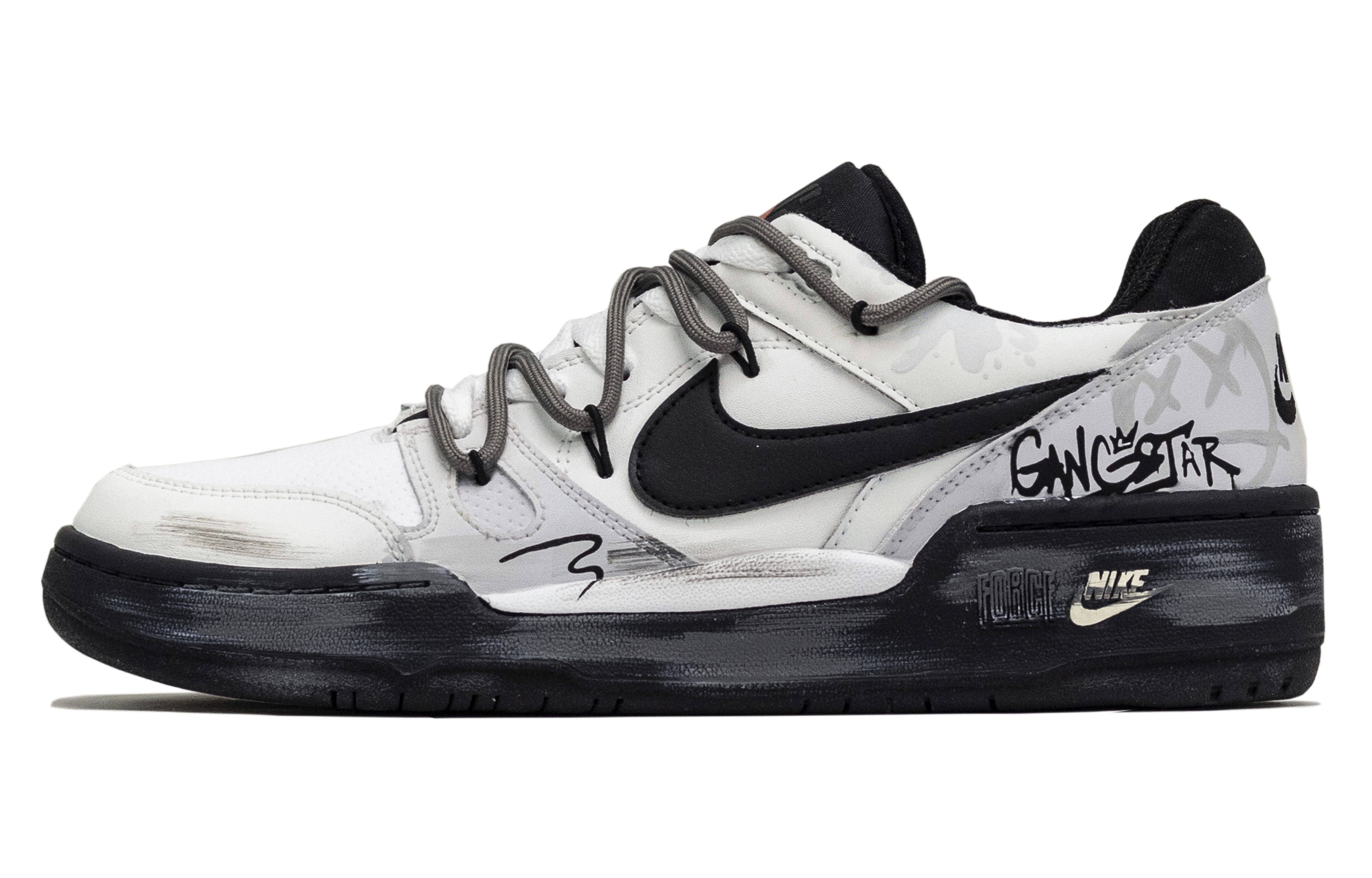 Nike Износостойкие низкие кроссовки для скейтбординга Full Force, мужские, черно-серые
Nike Износостойкие низкие кроссовки для скейтбординга Full Force, мужские, черно-серые