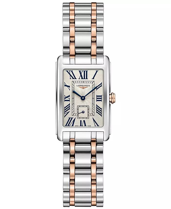 Женские швейцарские часы DolceVita из 18-каратного золота и нержавеющей стали с браслетом 20,5x32 мм Longines
Женские швейцарские часы DolceVita из 18-каратного золота и нержавеющей стали с браслетом 20,5x32 мм Longines