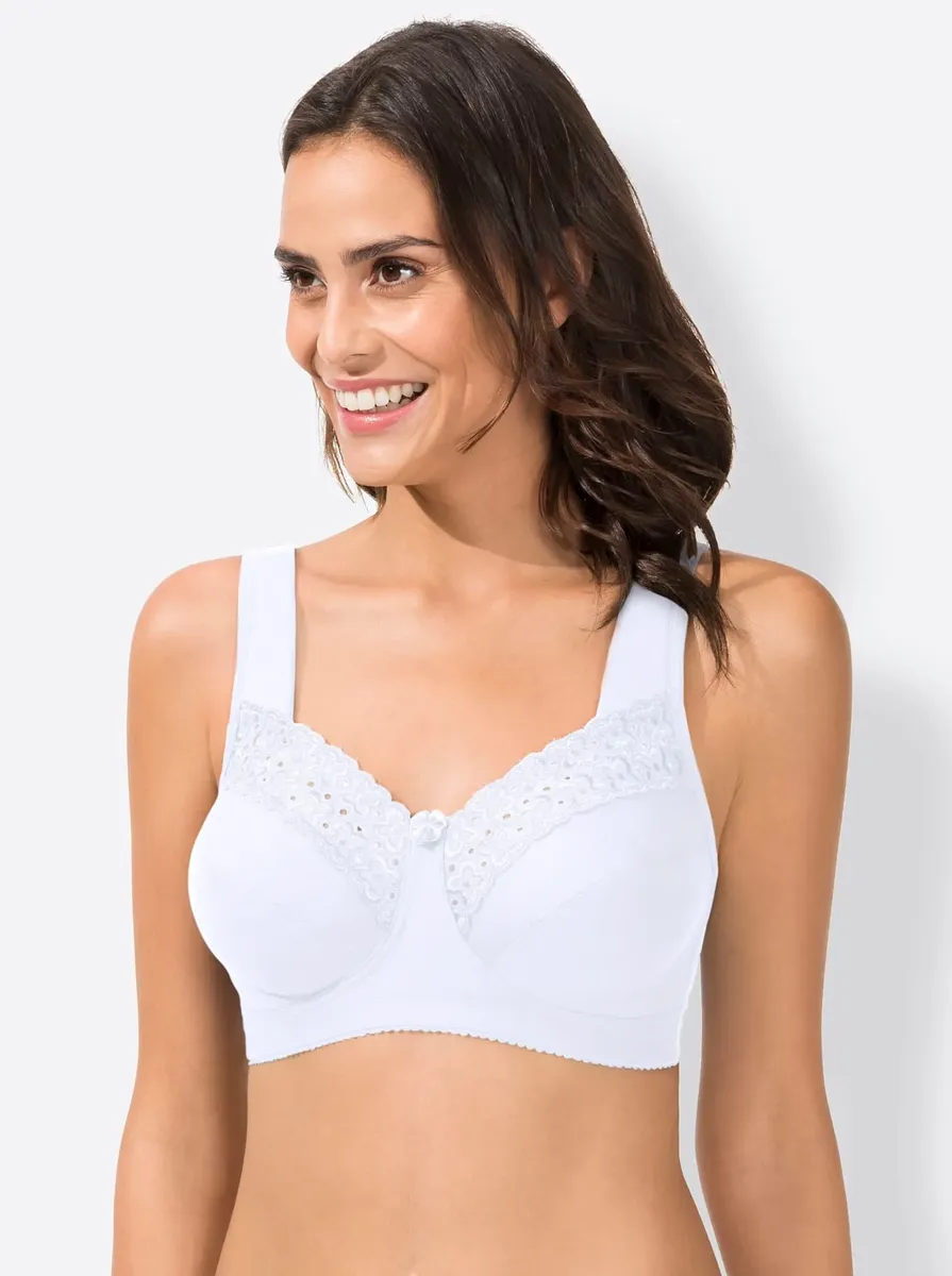 MISS MARY рельефный бюстгальтер, белый
MISS MARY рельефный бюстгальтер, белый