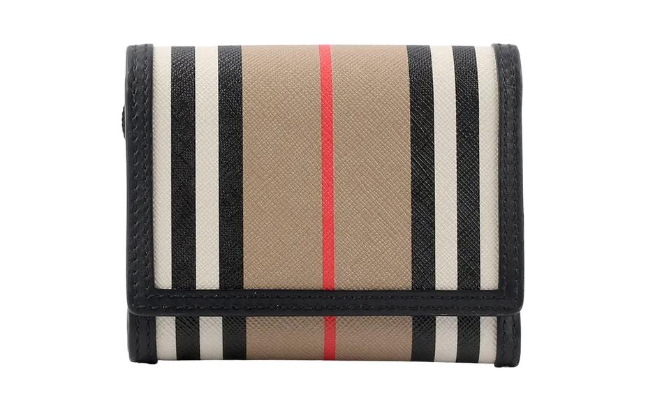 Burberry Женский кошелек из кожи с канвасом бежево-коричневый черный
Burberry Женский кошелек из кожи с канвасом бежево-коричневый черный