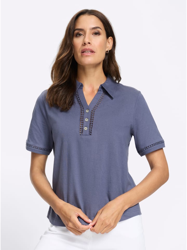 Рубашка поло дымчато-синего цвета WITT WEIDEN
Рубашка поло дымчато-синего цвета WITT WEIDEN