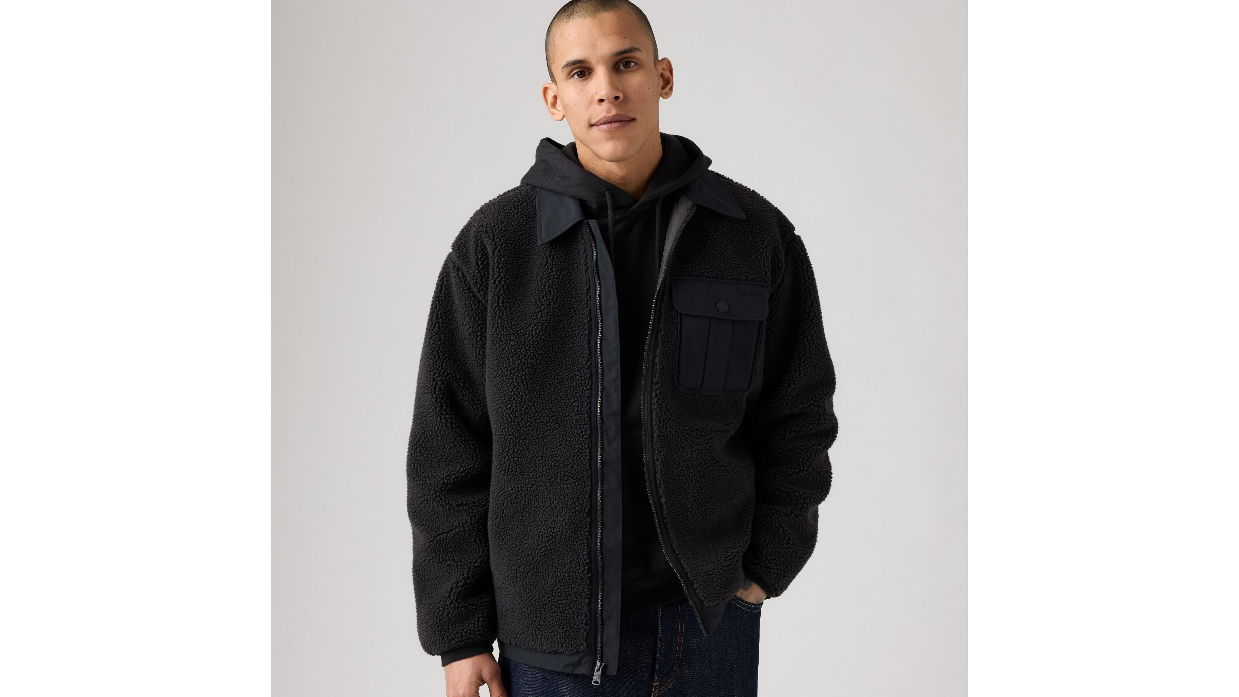 Куртка Joonie Sherpa Levi's, Dark Phantom - Black
Куртка Joonie Sherpa Levi's, Dark Phantom - Black