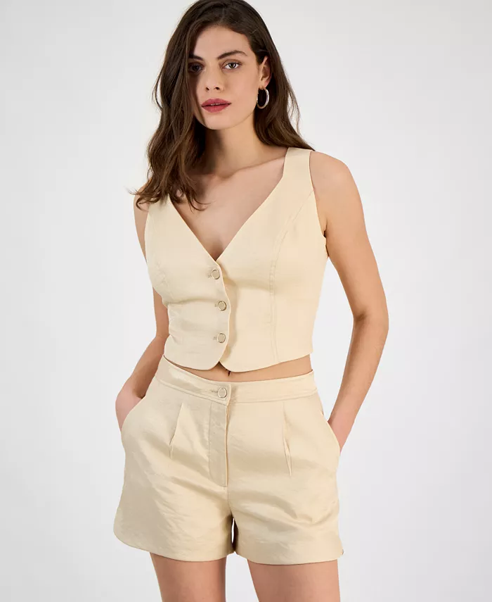 Женский безрукавный жилет Camille на пуговицах GUESS, зеленый
Женский безрукавный жилет Camille на пуговицах GUESS, зеленый