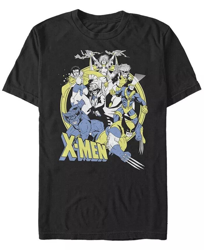 Мужская винтажная футболка X-Men с короткими рукавами и круглым вырезом Fifth Sun, черный
Мужская винтажная футболка X-Men с короткими рукавами и круглым вырезом Fifth Sun, черный