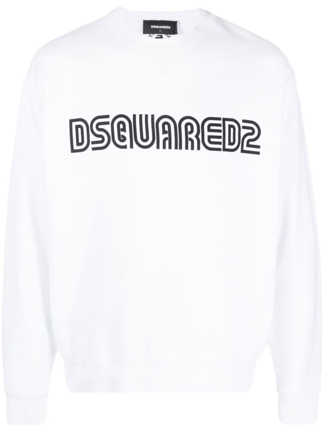 Dsquared2 толстовка с логотипом, белый 
Dsquared2 толстовка с логотипом, белый
