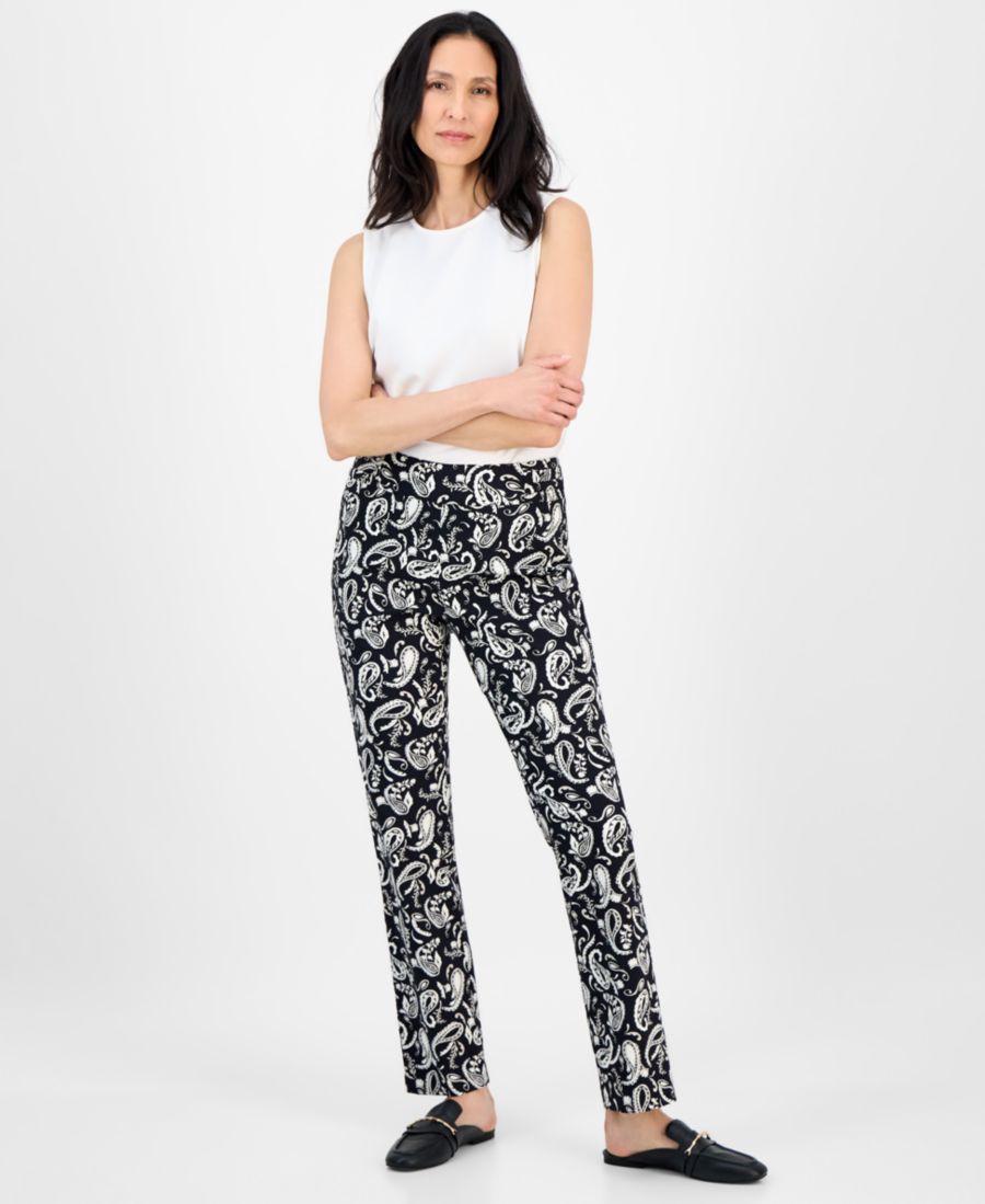 Женские брюки с принтом JM Collection, Deep Black Combo
Женские брюки с принтом JM Collection, Deep Black Combo