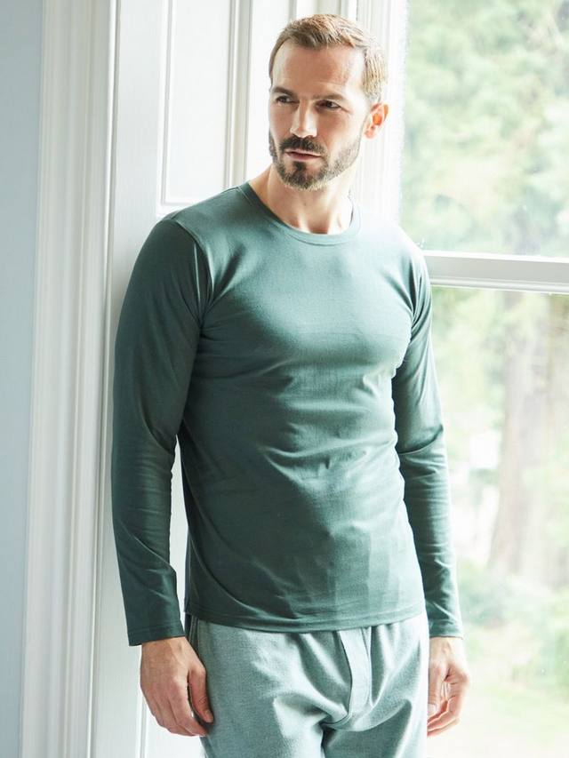 Хлопковая футболка с длинным рукавом British Boxers, Deep Forest
Хлопковая футболка с длинным рукавом British Boxers, Deep Forest