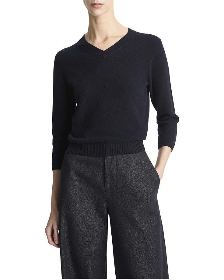 Женский свитер Vince 3/4 Sleeve V-Neck, Coastal Blue
Женский свитер Vince 3/4 Sleeve V-Neck, Coastal Blue