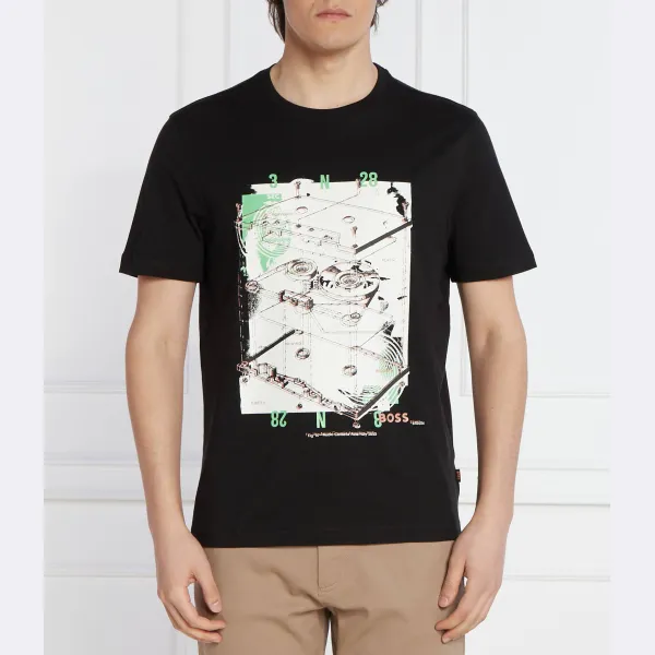 Футболка te_cassette стандартного кроя Boss, черный
Футболка te_cassette стандартного кроя Boss, черный