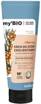 Farmona My'bio, Смягчающий питательный крем для ног, 100 мл
Farmona My'bio, Смягчающий питательный крем для ног, 100 мл