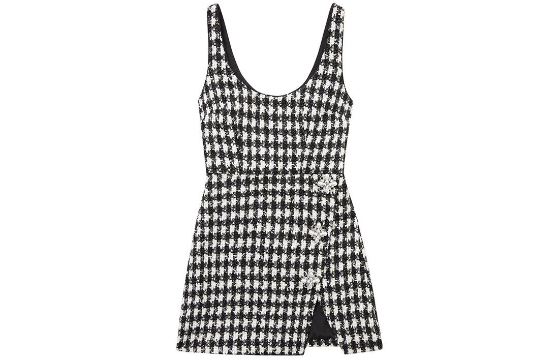 Self Portrait Женское платье без рукавов Self-portrait, черно-белое
Self Portrait Женское платье без рукавов Self-portrait, черно-белое