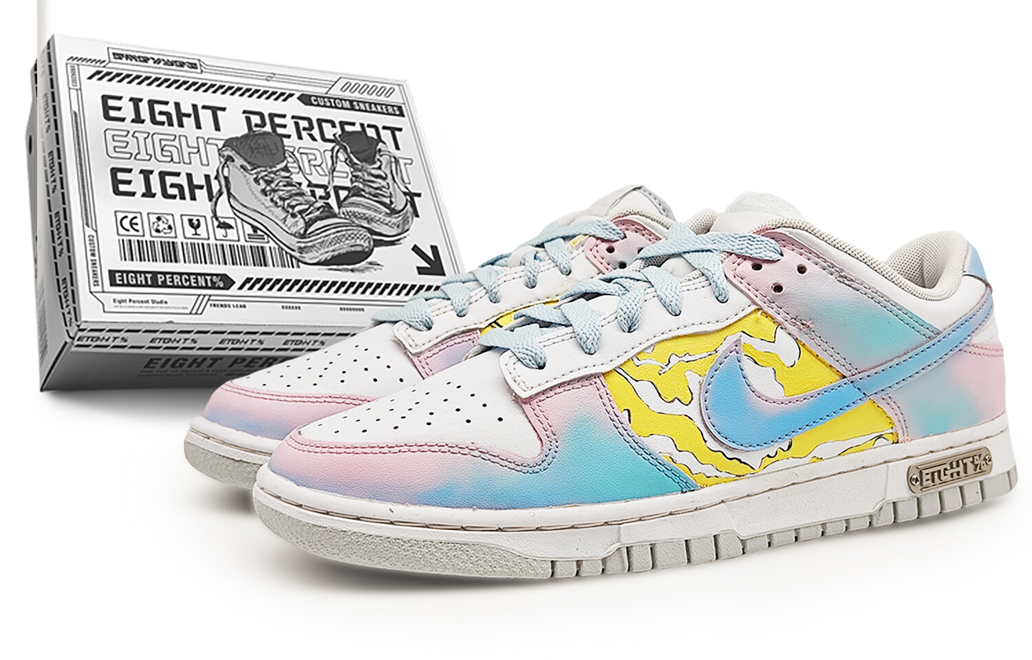 Кроссовки для скейтбординга Dunk мужские с низким верхом белый/синий/розовый/желтый Nike
Кроссовки для скейтбординга Dunk мужские с низким верхом белый/синий/розовый/желтый Nike